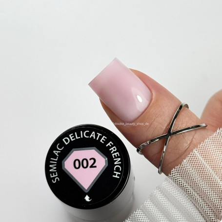 002 DELICATE FRENCH - UV Nagellack 7ml Semilac