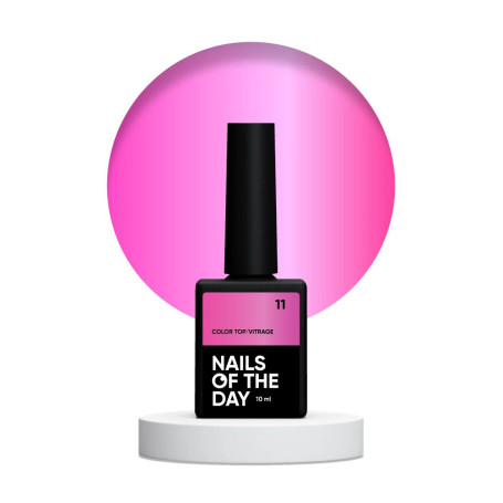 11 Vitrage Top - Top Coat (No Wipe) 10ml NAILS OF THE DAY