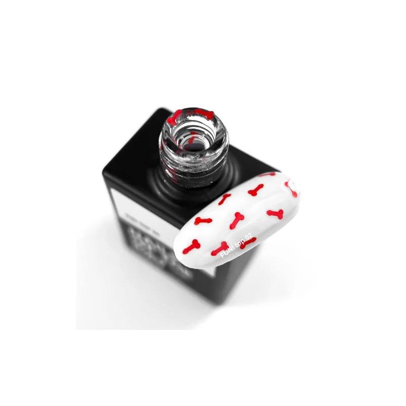 02 FUN TOP - Top Coat (No Wipe) 10ml NAILS OF THE DAY-Online-Shop-Double Beauty Shop