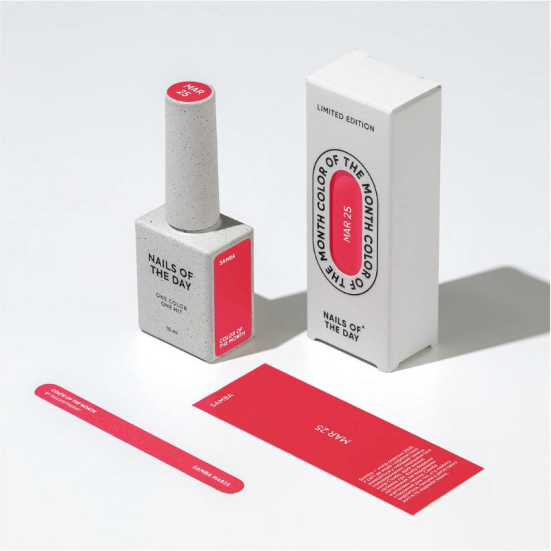 Samba - GEL POLISH 10ml NAILS OF THE DAY-Online-Shop-Double Beauty Shop