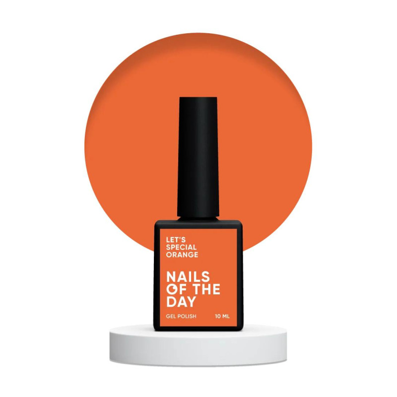 Orange - GEL POLISH 10ml NAILS OF THE DAY-Online-Shop-Double Beauty Shop