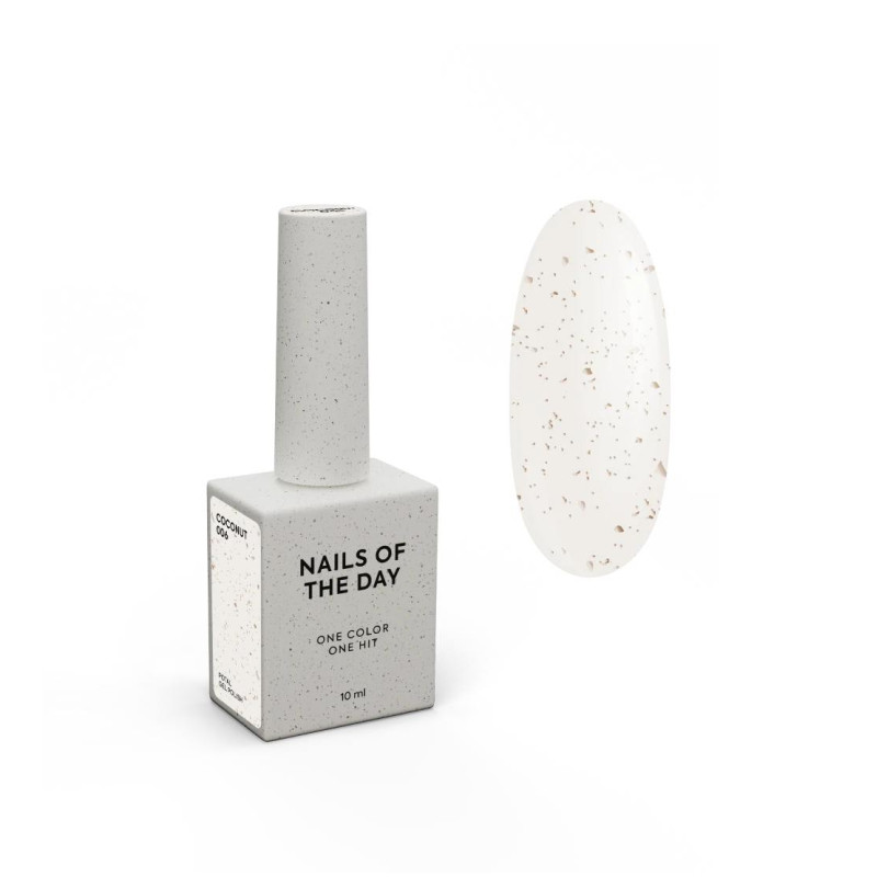 Coconut - GEL POLISH 10ml NAILS OF THE DAY-Online-Shop-Double Beauty Shop