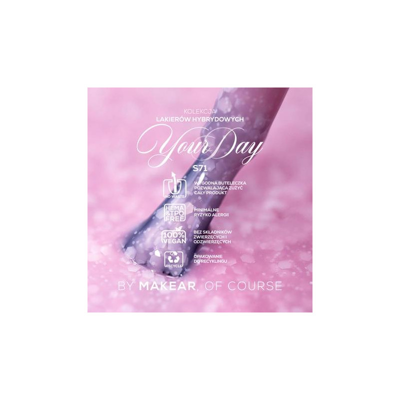 S71 First Look - UV Nagellack ohne Hema 8ml MAKEAR-UV NAGELLACKE-Double Beauty Shop