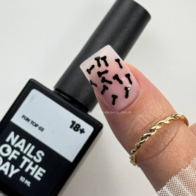 03 FUN TOP - Top Coat (No Wipe) 10ml NAILS OF THE DAY