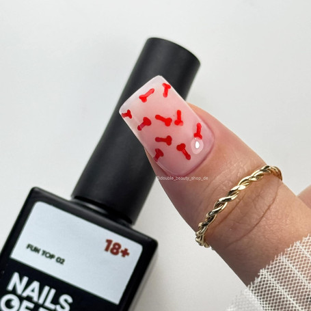 02 FUN TOP - Top Coat (No Wipe) 10ml NAILS OF THE DAY