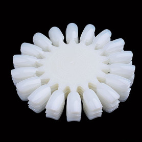 RUNDES PRÄSENTATIONSDISPLAY NATUR (10 Stück)