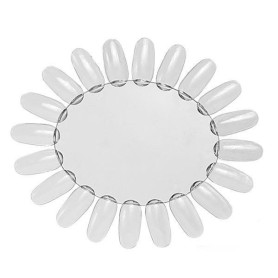 RUNDES PRÄSENTATIONSDISPLAY CLEAR (10 Stück)