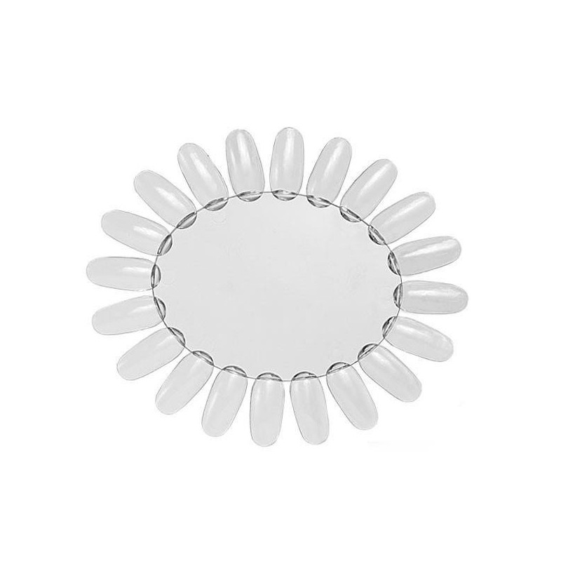 RUNDES PRÄSENTATIONSDISPLAY CLEAR (10 Stück)
