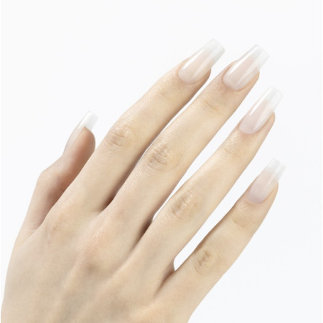 BALERINA WHITE - EASY GEL TIPS (soft gel tips) 360stk ECLAIR