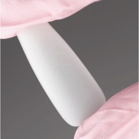 BALERINA WHITE - EASY GEL TIPS (soft gel tips) 360stk ECLAIR