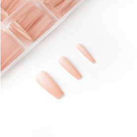 BALERINA NUDE - EASY GEL TIPS (soft gel tips) 360stk ECLAIR 2