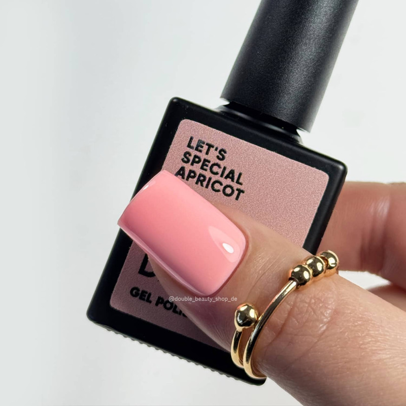 APRICOT - GEL POLISH 10ml NAILS OF THE DAY-Online-Shop-Double Beauty Shop