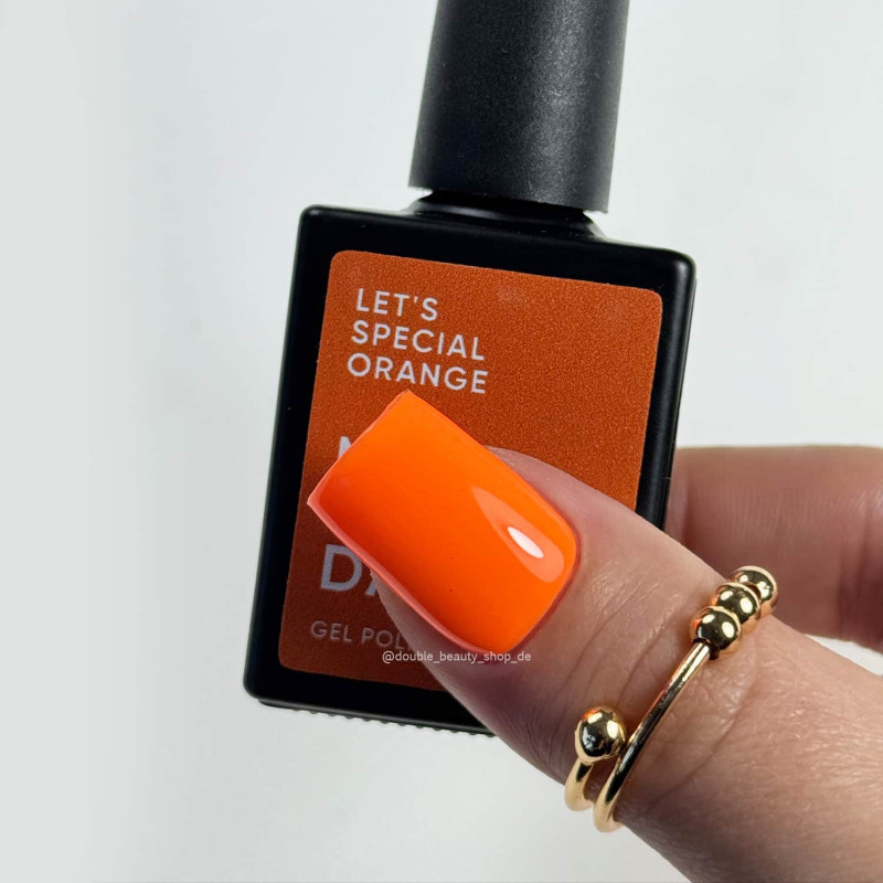 Orange - GEL POLISH 10ml NAILS OF THE DAY-Online-Shop-Double Beauty Shop
