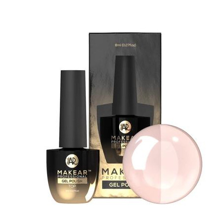 Milky Nude - Top Coat (No Wipe) OHNE HEMA 8ml MAKEAR