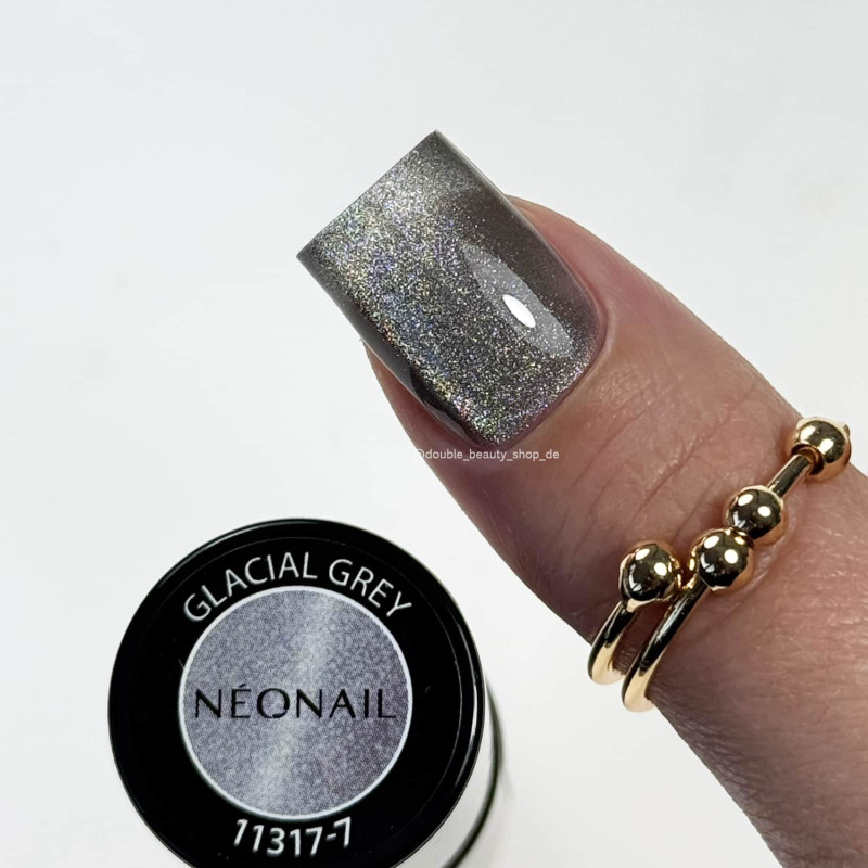 Glacial Grey - CAT EYE UV Nagellack 7,2 ml Neonail-ALLE FARBEN NEONAIL-Double Beauty Shop