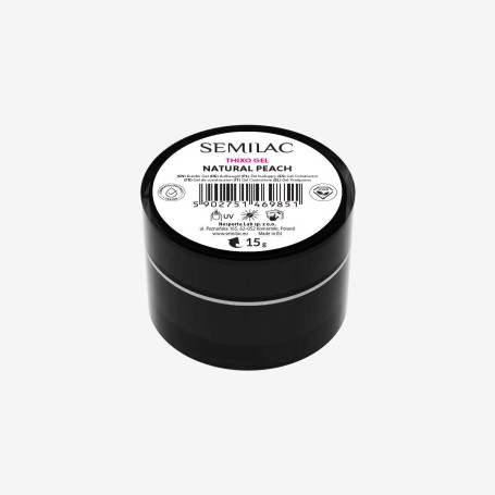 Natural Peach - Thixo Builder Gel 15ml SEMILAC