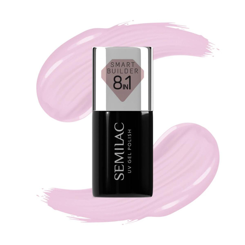 803 DELICATE PINK - Smart Builder Base Coat 8in1 7ml Semilac-Base und Top-Double Beauty Shop