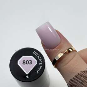 803 DELICATE PINK - Smart Builder Base Coat 8in1 7ml Semilac 2