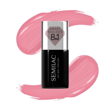 813 PASTEL PINK - Smart Builder Base Coat 8in1 7ml Semilac