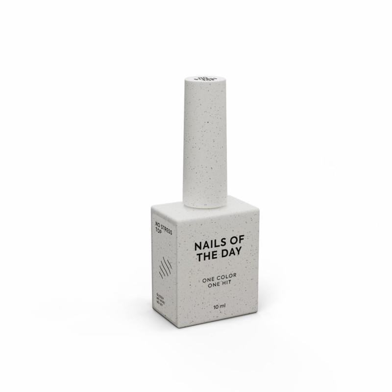 No Stress - Top Coat (No Wipe, No UV) 10ml NAILS OF THE DAY-Online-Shop-Double Beauty Shop