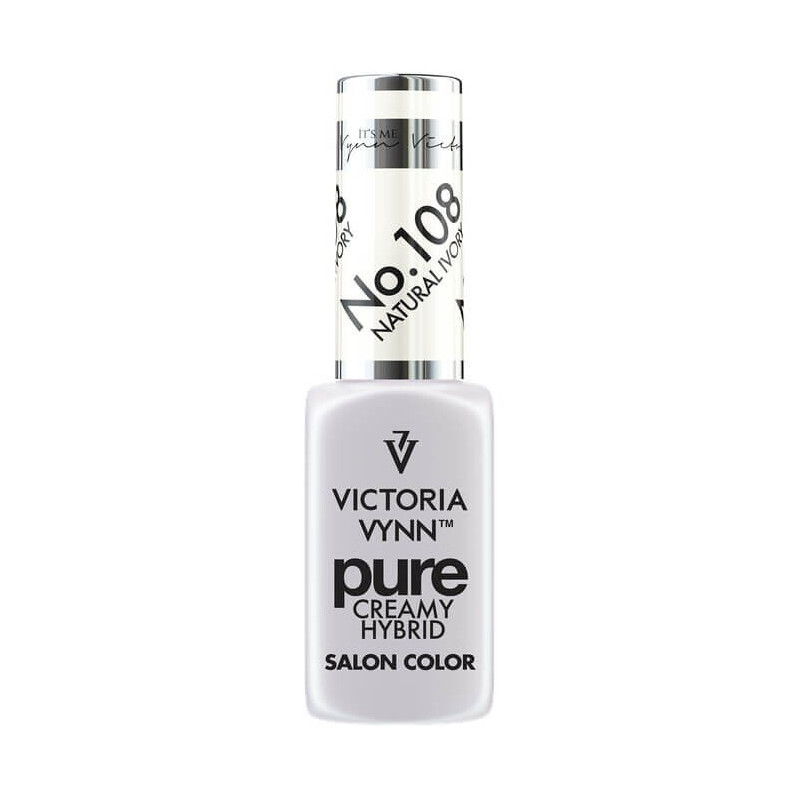 108 Natural Ivory — Gel polish Pure Creamy 8ml VICTORIA VYNN-Online-Shop-Double Beauty Shop