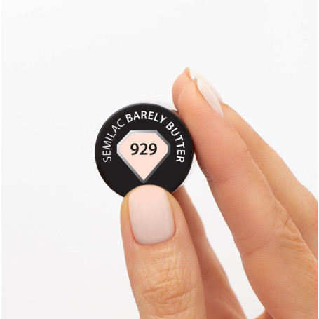 929 Barely Butter - UV Nagellack 7ml Semilac