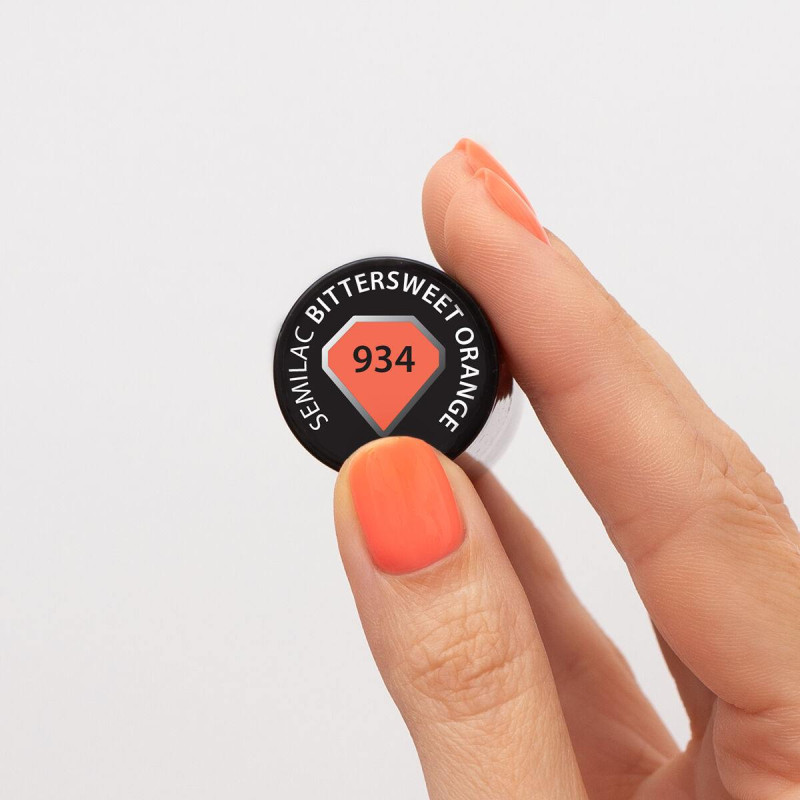 934 Bittersweet Orange - UV Nagellack 7ml Semilac-Alle Farben SEMILAC-Double Beauty Shop