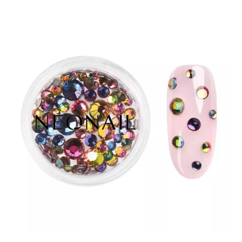 3D Nail Art - Strasssteine Neonail