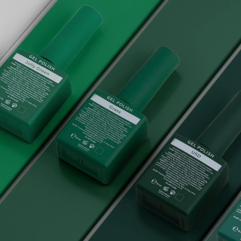 GRASS - GEL POLISH 15ml HEYLOVE-HEYLOVE-Double Beauty Shop