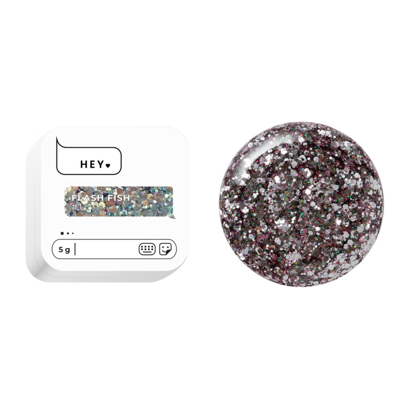 01 - Flash Fish Art Gel 5g HEYLOVE-HEYLOVE-Double Beauty Shop
