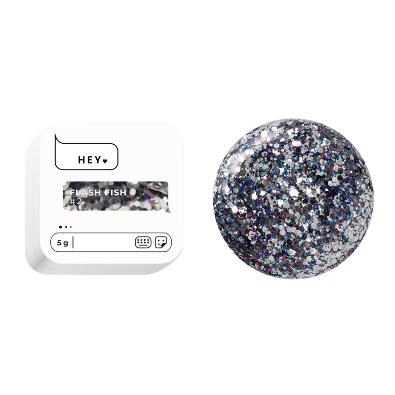 02 - Flash Fish Art Gel 5g HEYLOVE-HEYLOVE-Double Beauty Shop