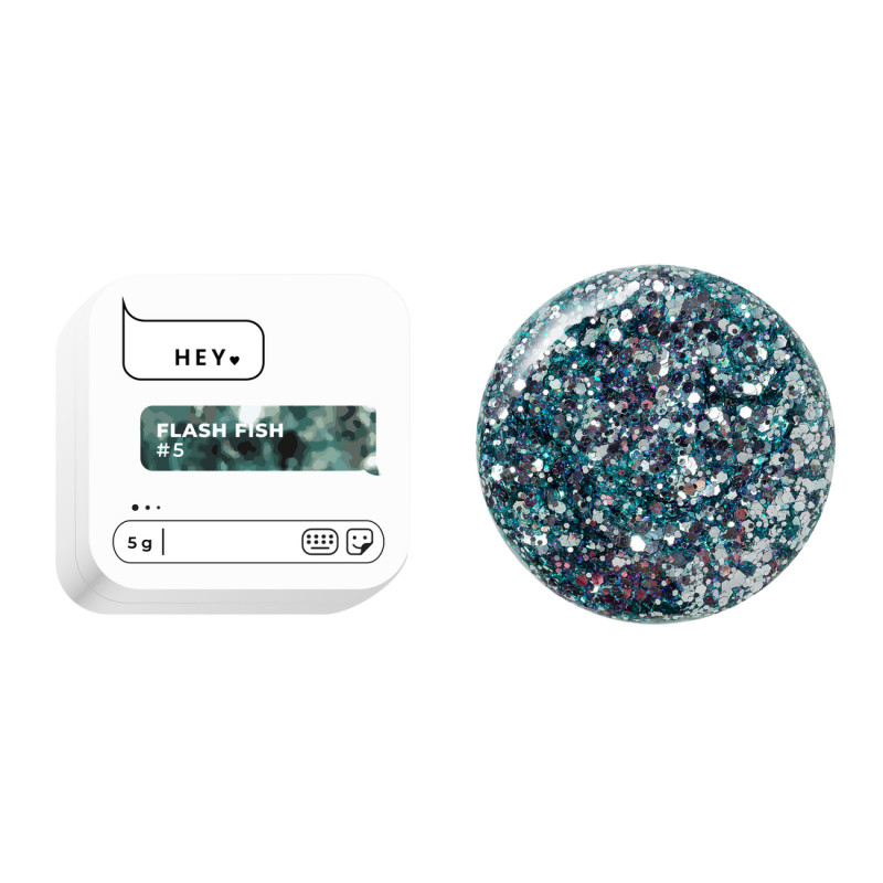 05 - Flash Fish Art Gel 5g HEYLOVE-HEYLOVE-Double Beauty Shop