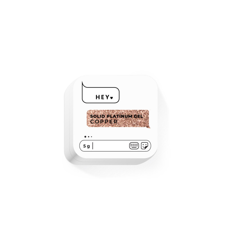 COPPER - Solid Platinum Art Gel 5g HEYLOVE-HEYLOVE-Double Beauty Shop