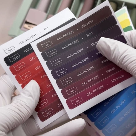 NEU Aufkleber Stickers für tips (38 Sticker-Sets) HEYLOVE