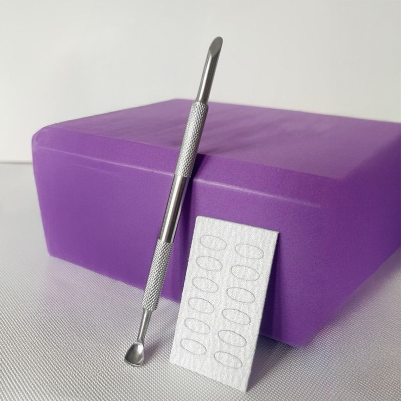 Stick für die Maniküre aus Metall-Feilen und Buffer-Double Beauty Shop