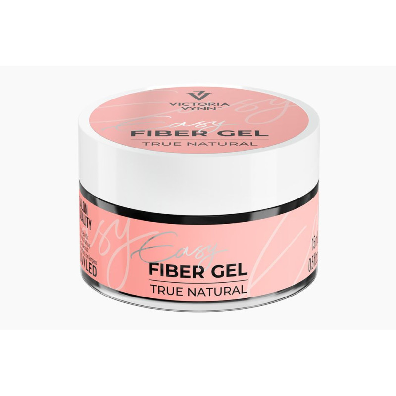 True Natural - Easy Fiber Gel UV/LED (15ml, 50ml) VICTORIA VYNN-GELE-Double Beauty Shop