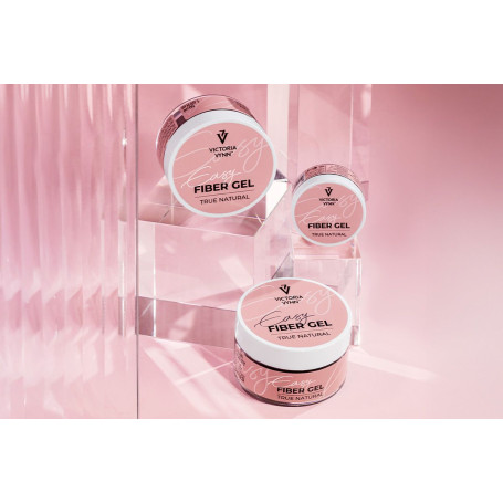 True Natural - Easy Fiber Gel UV/LED (15ml, 50ml) VICTORIA VYNN