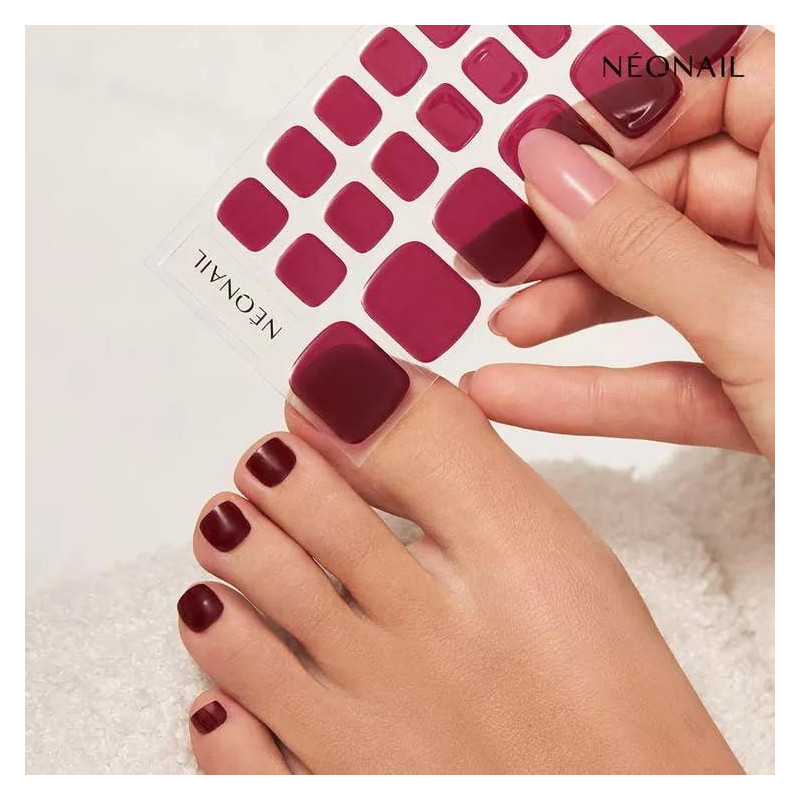 P06 - PEDIKÜRE GEL STICKERS EASY ON (Gel Wraps) NEONAIL-WRAPS-Double Beauty Shop