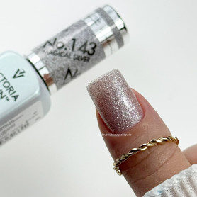 143 Magical Silver — Gel polish Pure Creamy 8ml VICTORIA...