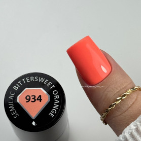 934 Bittersweet Orange - UV Nagellack 7ml Semilac