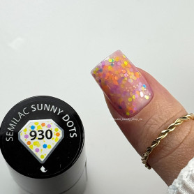 930 Sunny Dots - UV Nagellack 7ml Semilac