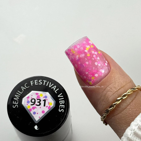 931 Festival Vibes - UV Nagellack 7ml Semilac
