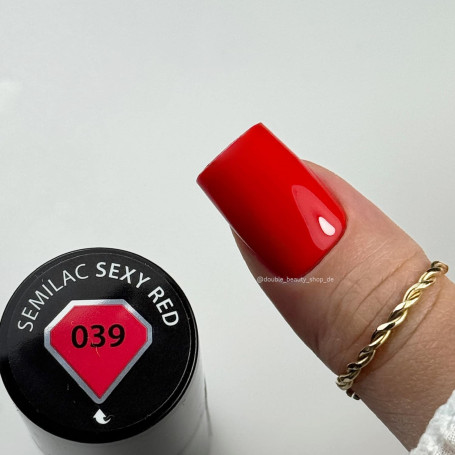 039 Sexy Red - UV Nagellack 7ml Semilac