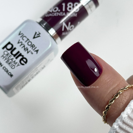 188 Magenta Plum — Gel polish Pure Creamy 8ml VICTORIA VYNN