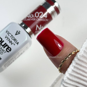 024 FOREVER CRIMSON — Gel polish Pure Creamy 8ml VICTORIA...