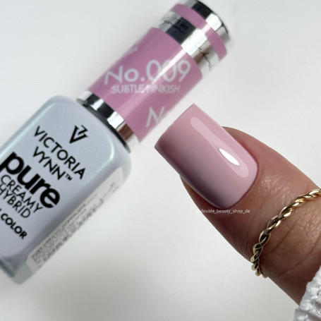 009 Subtle Pinkish — Gel polish Pure Creamy 8ml VICTORIA VYNN