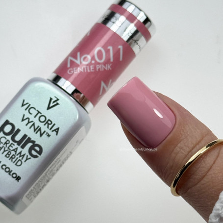 011 Gentle Pink — Gel polish Pure Creamy 8ml VICTORIA VYNN