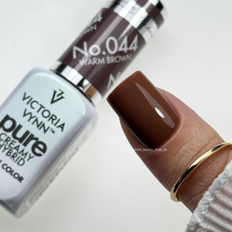 044 Warm Brown — Gel polish Pure Creamy 8ml VICTORIA VYNN