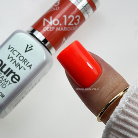 123 Deep Marigoldn — Gel polish Pure Creamy 8ml VICTORIA...