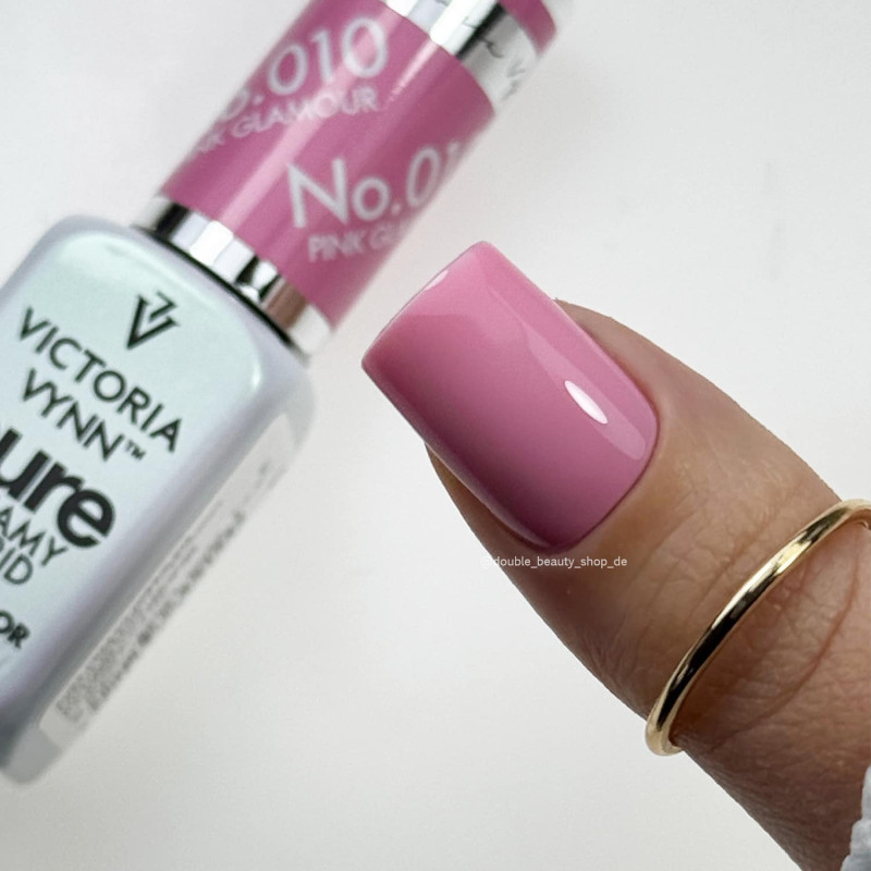 010 Pink Glamour — Gel polish Pure Creamy 8ml VICTORIA VYNN-Online-Shop-Double Beauty Shop